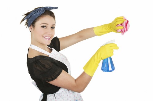 Carpet cleaning process with stain treatment and extraction